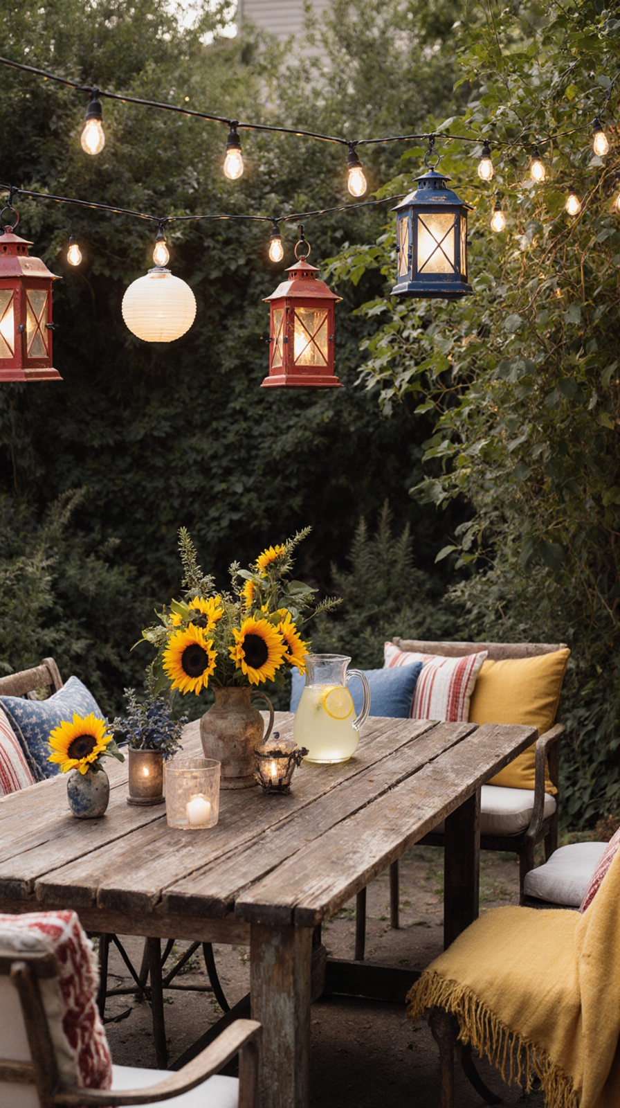 late august decor transition