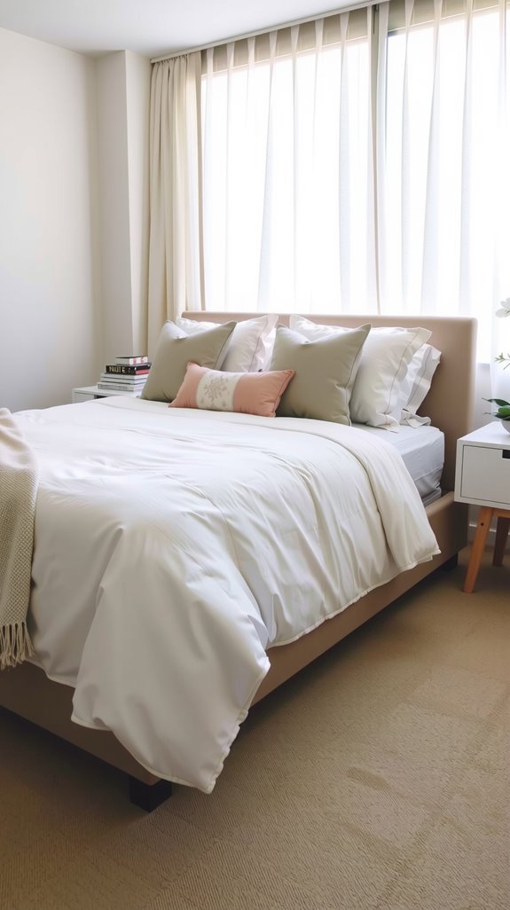 layered bedding for comfort