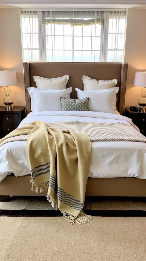 layered bedding hotel style