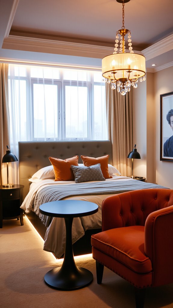 layered lighting for comfort