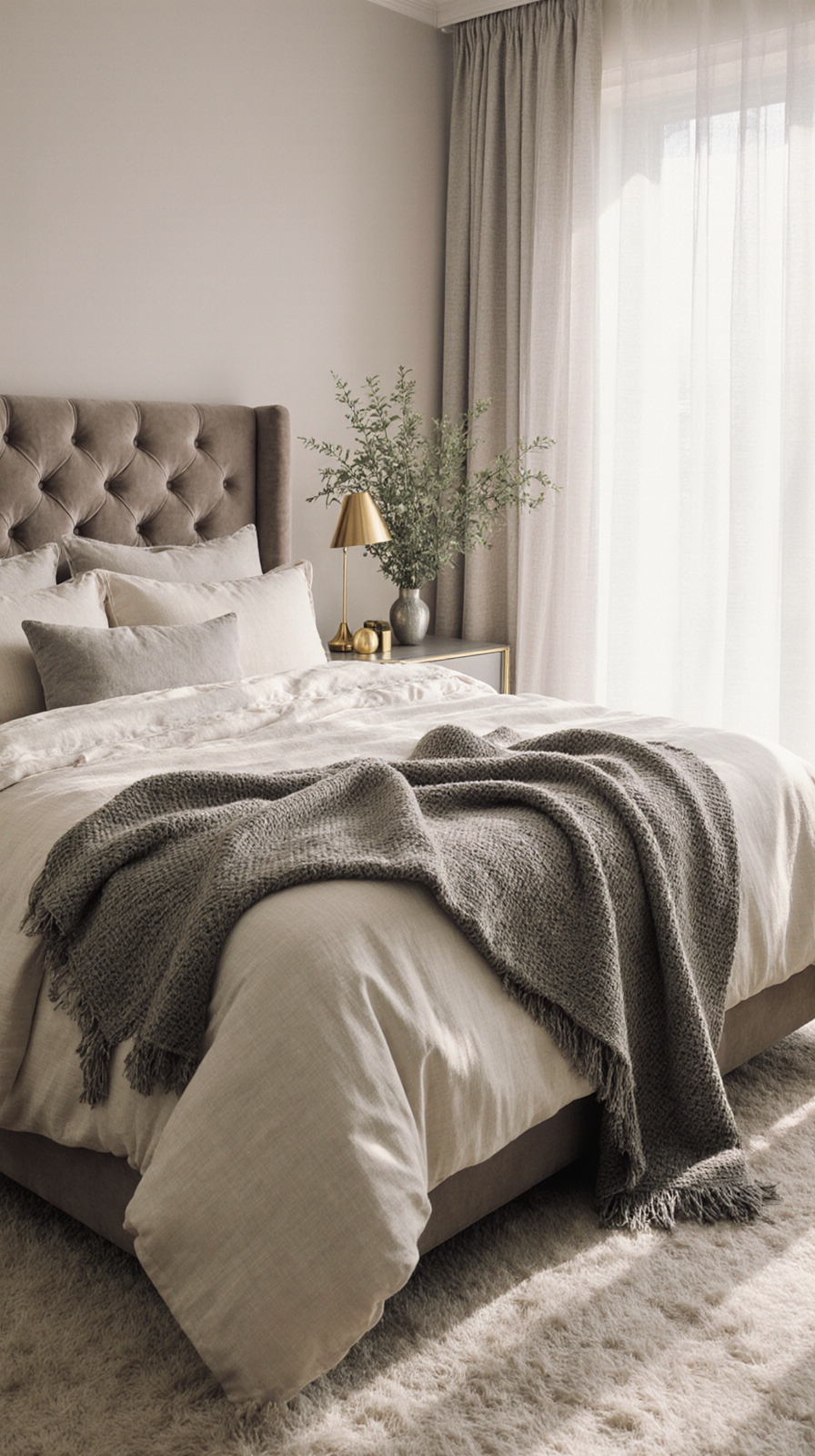 layered textures for comfort