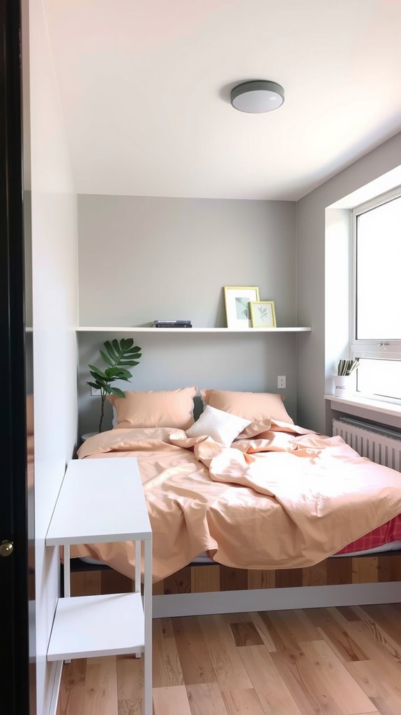 light colors expand space
