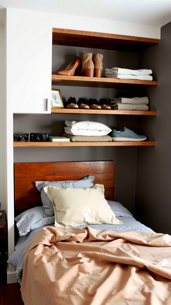 maximize vertical storage space