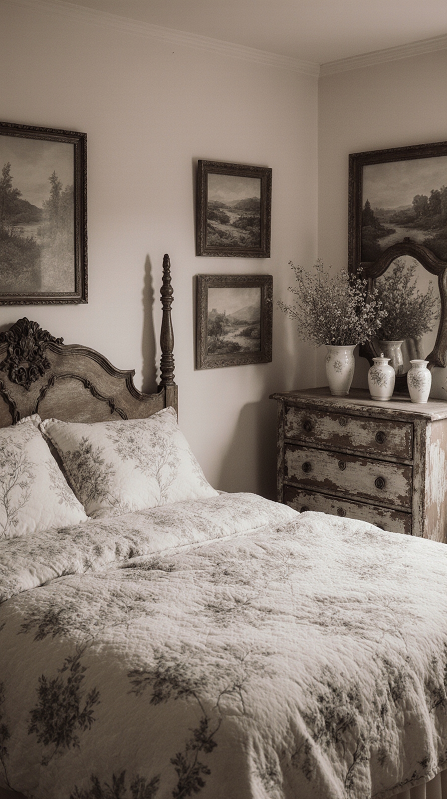 nature inspired vintage wall decor