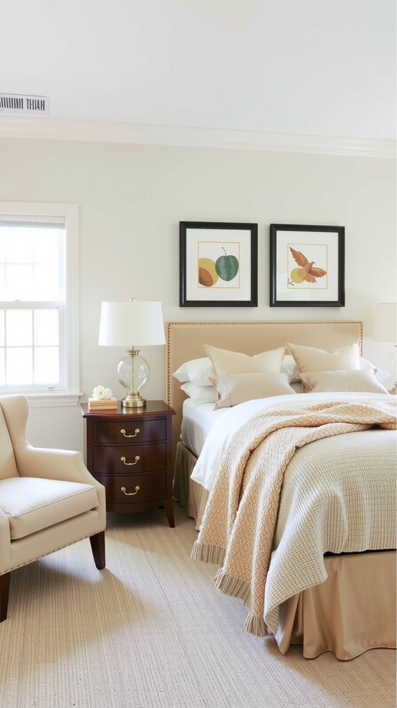 neutral tones promote tranquility