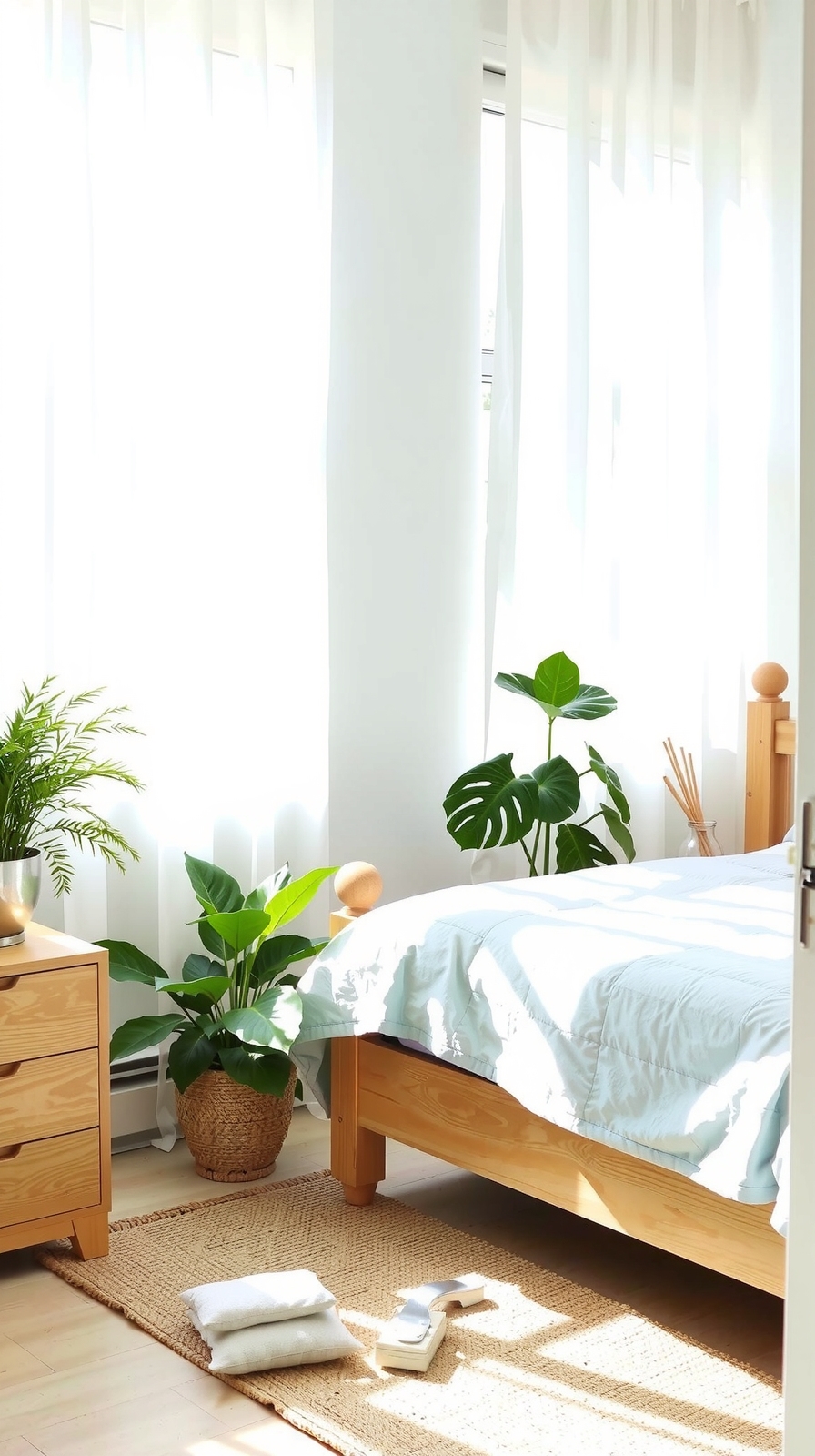sheer curtains for summer