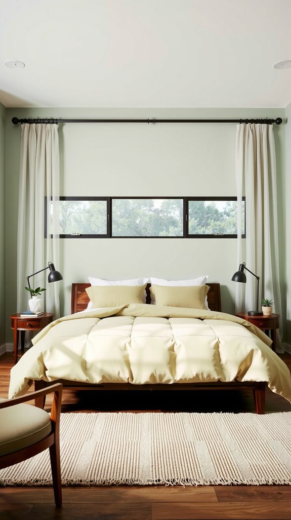 spa inspired calming color palette
