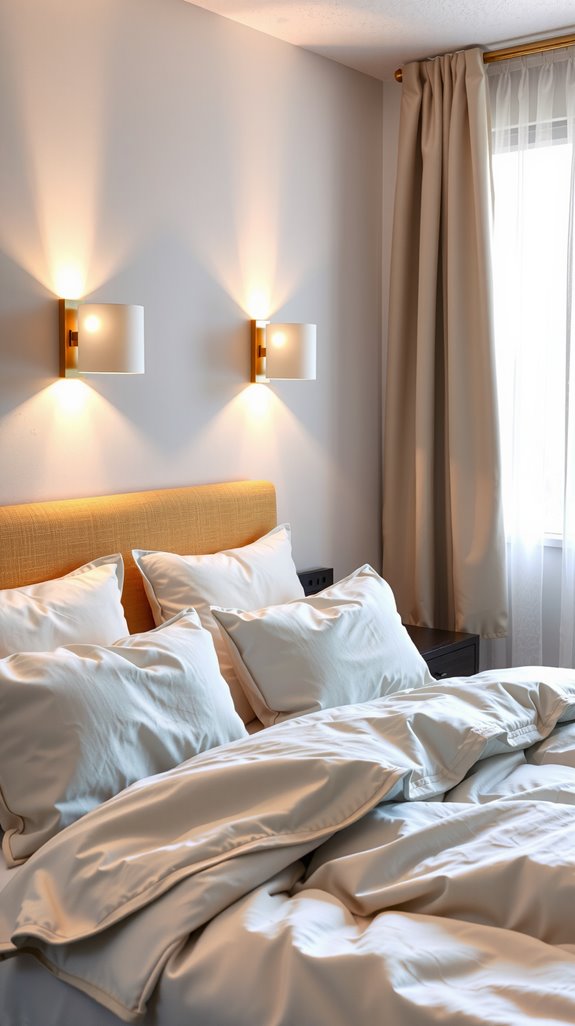 space saving wall mounted sconces