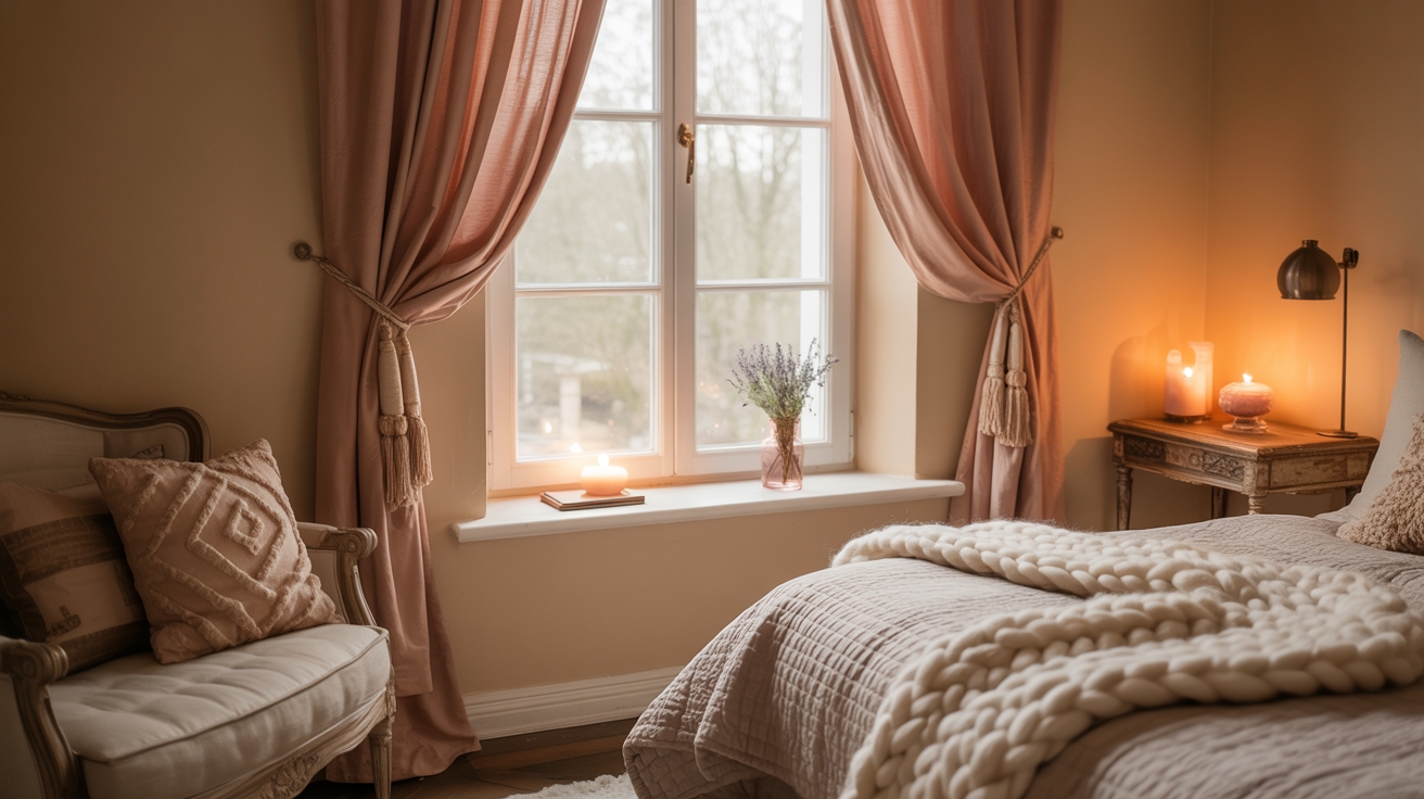 warm restful bedroom retreats