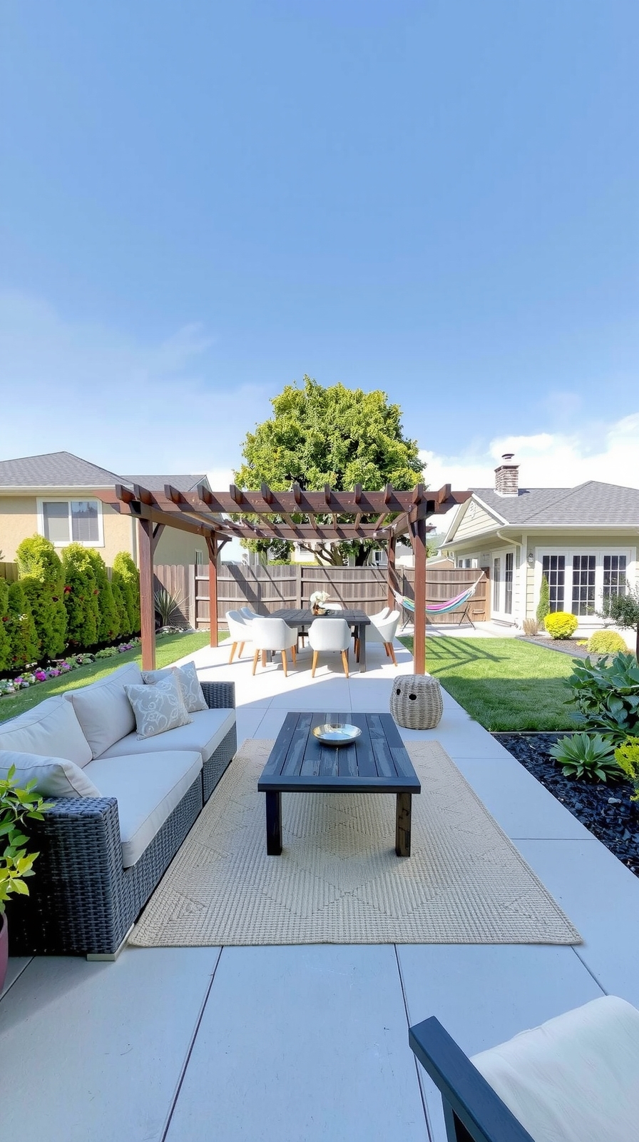 zoned outdoor space design