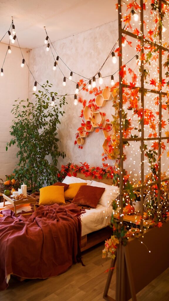 Swap Your Bedding for Warm Autumn Tones First