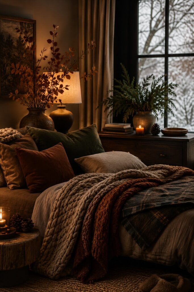 Fall to Winter Room Transition
