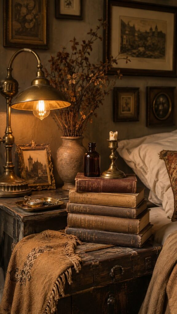 The Vintage Fall Aesthetic: Warm Sepia, Aged Brass, and Collected Character