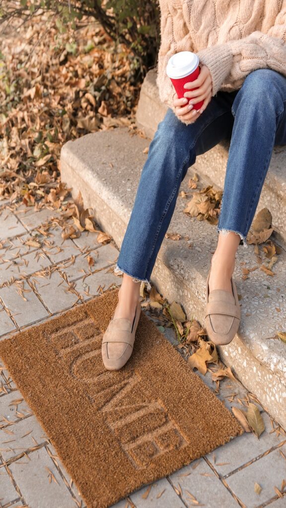 The Layered Doormat Takes Twenty Minutes and Carries the Whole Entry