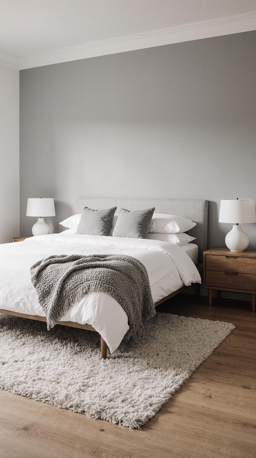 balanced bedroom for tranquility