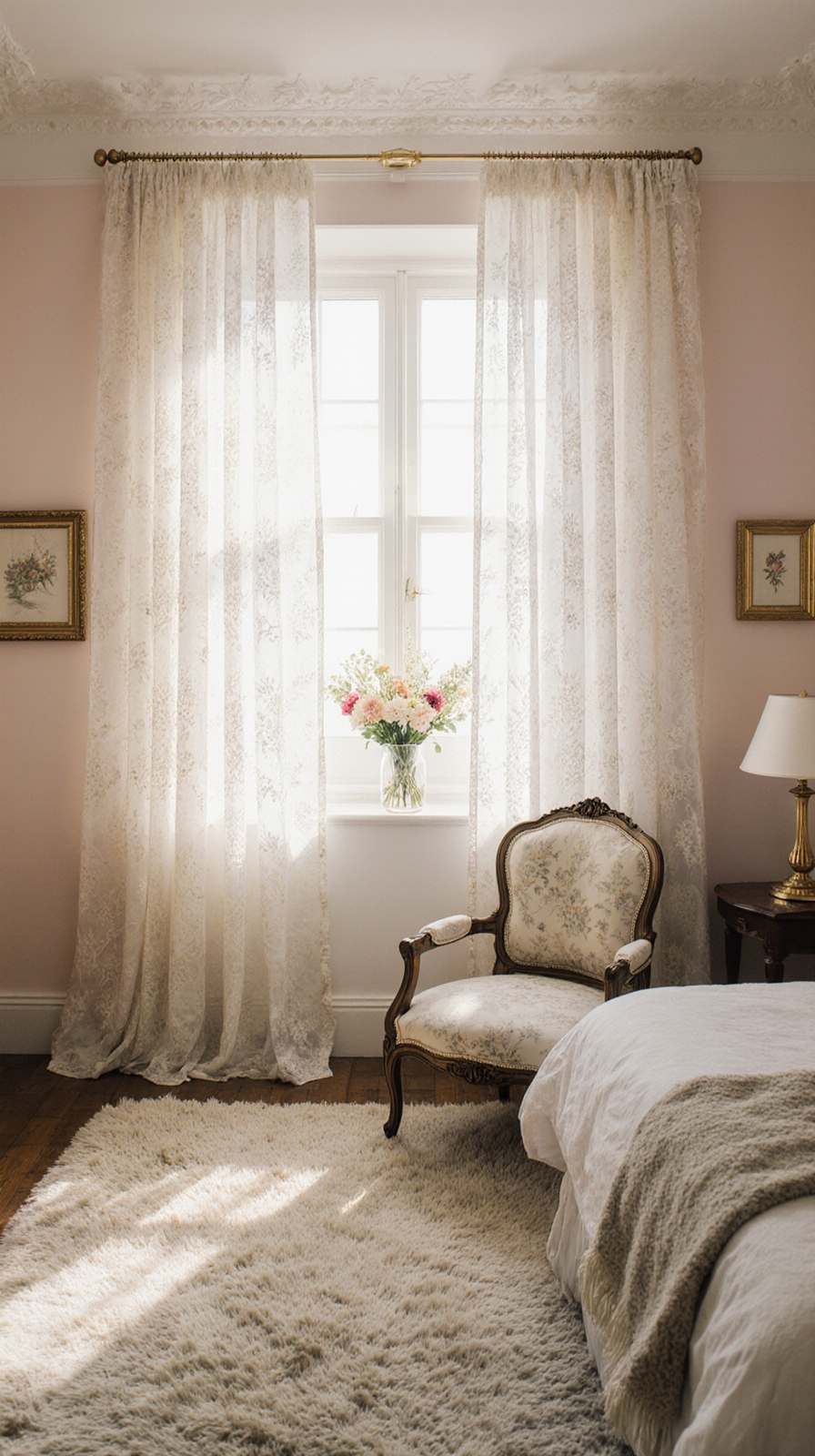 brighten room with sheers