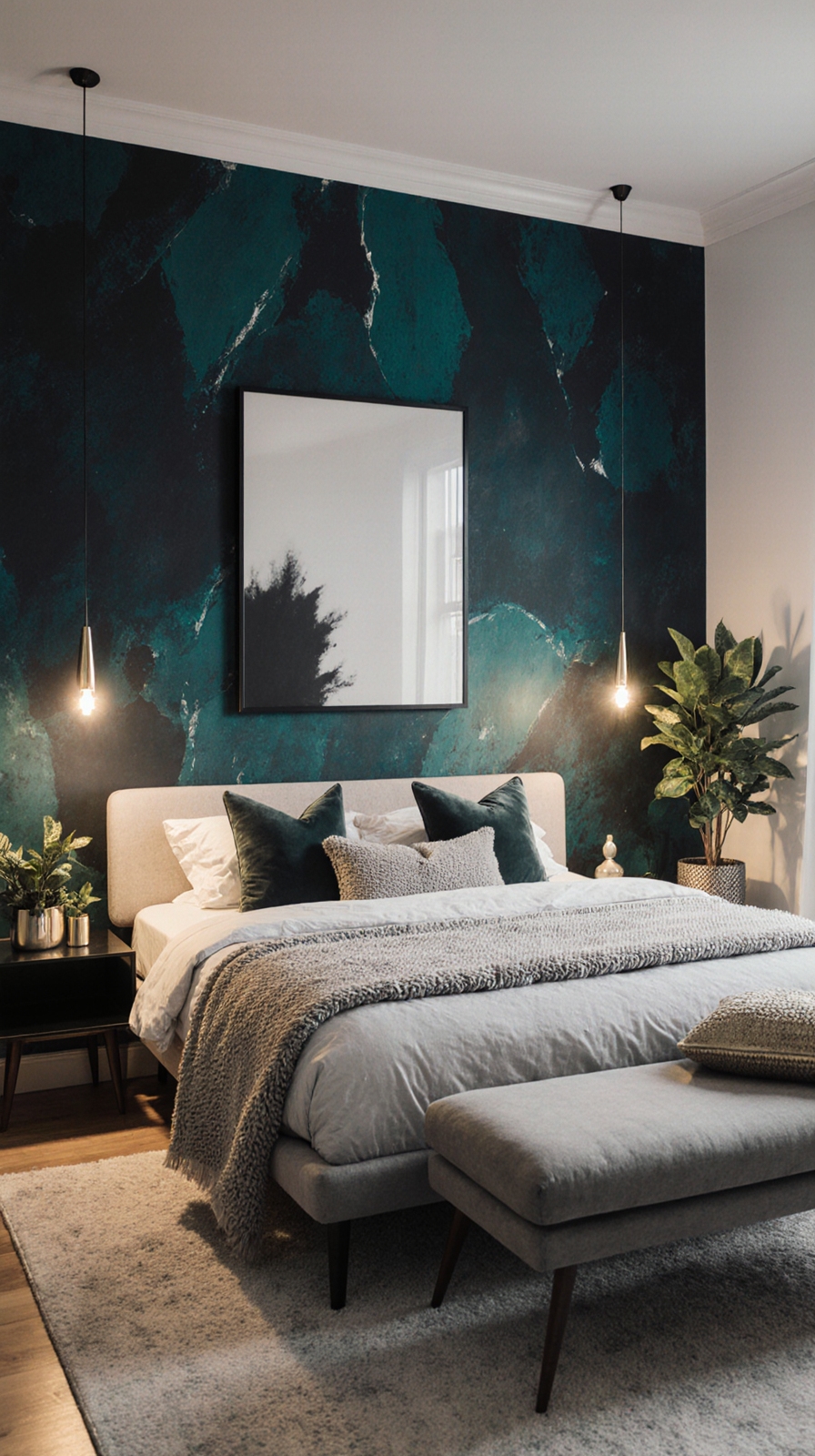 calming wallpaper and art