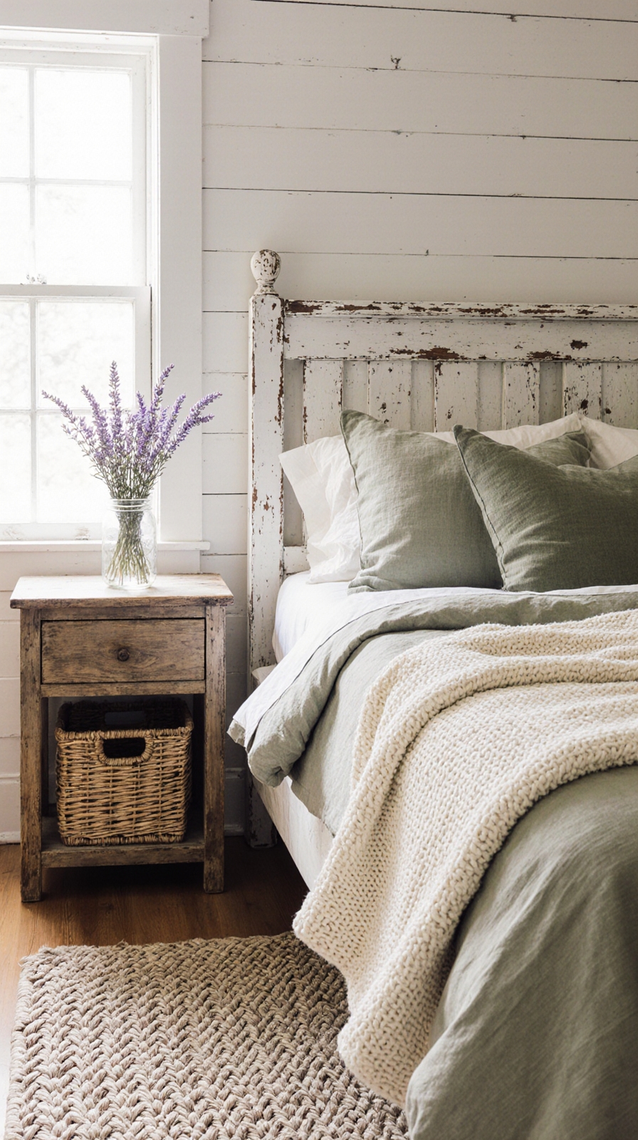 cozy neutral farmhouse decor
