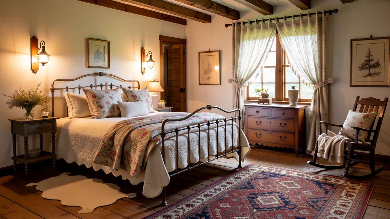 13 Farmhouse Bedroom Ideas for Women 45+ Who Love Cozy Traditional Decor