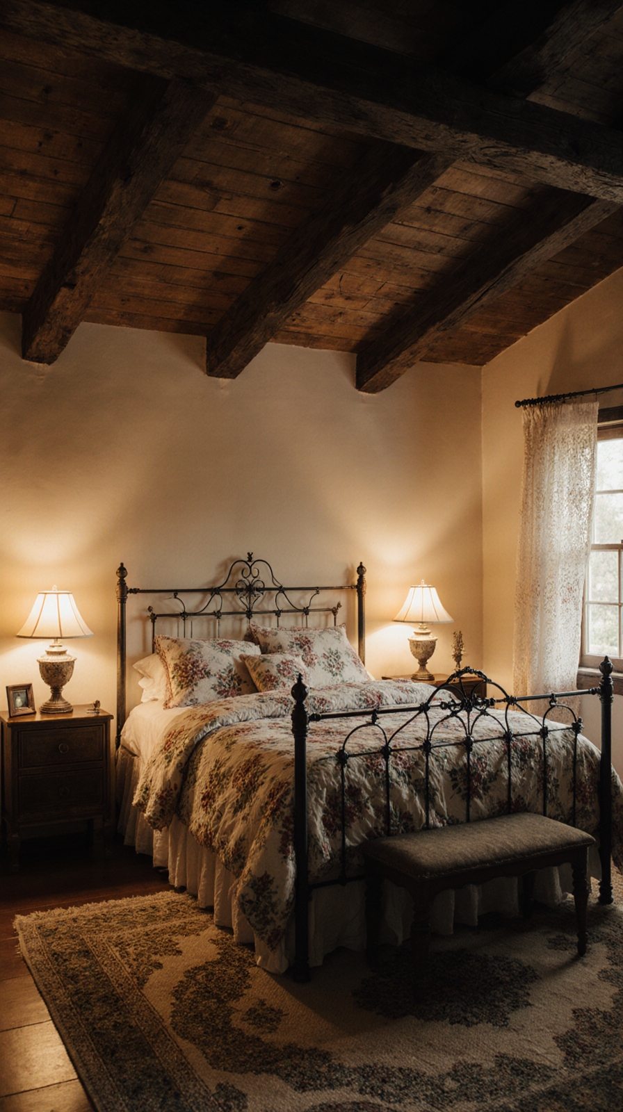 cozy warm lighting layers