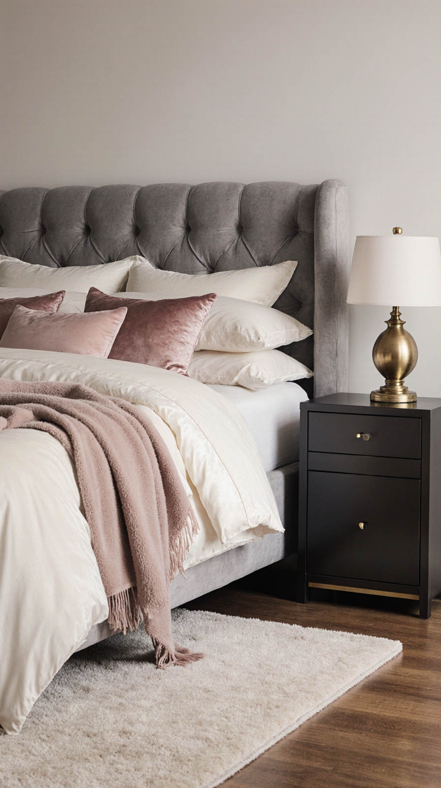 effortless luxurious bedding layers