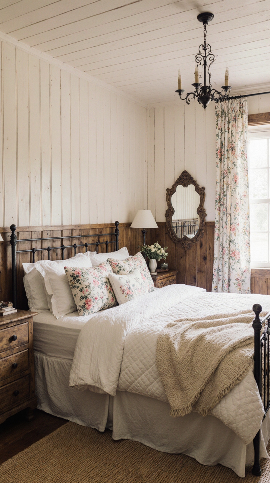 farmhouse bedroom character enhancement