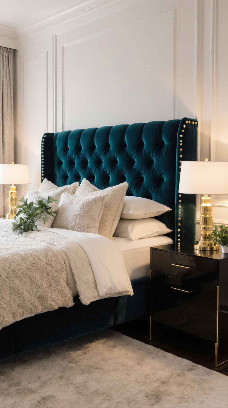 intentional bedroom headboard choice