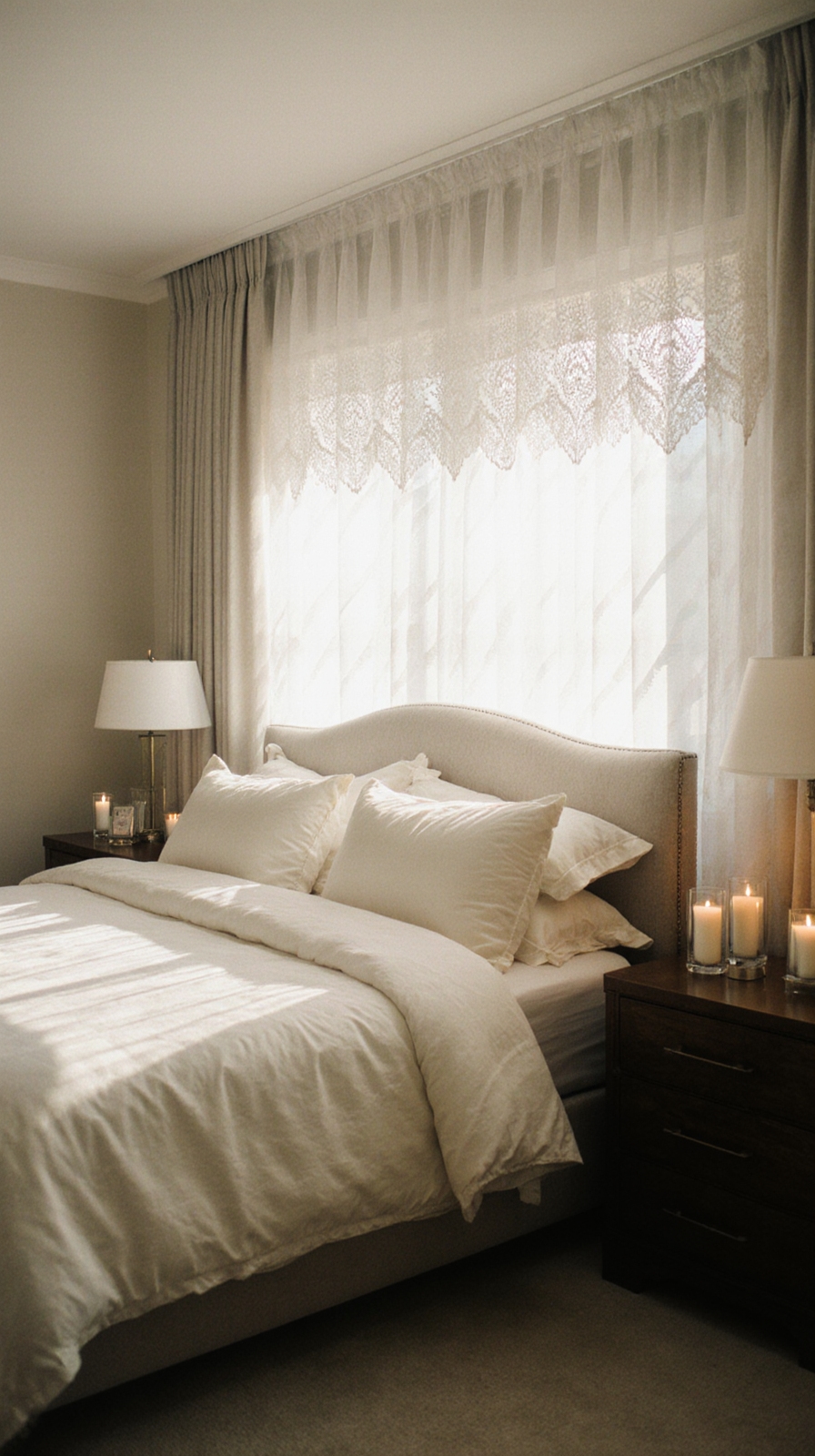 layered window treatments enhance privacy