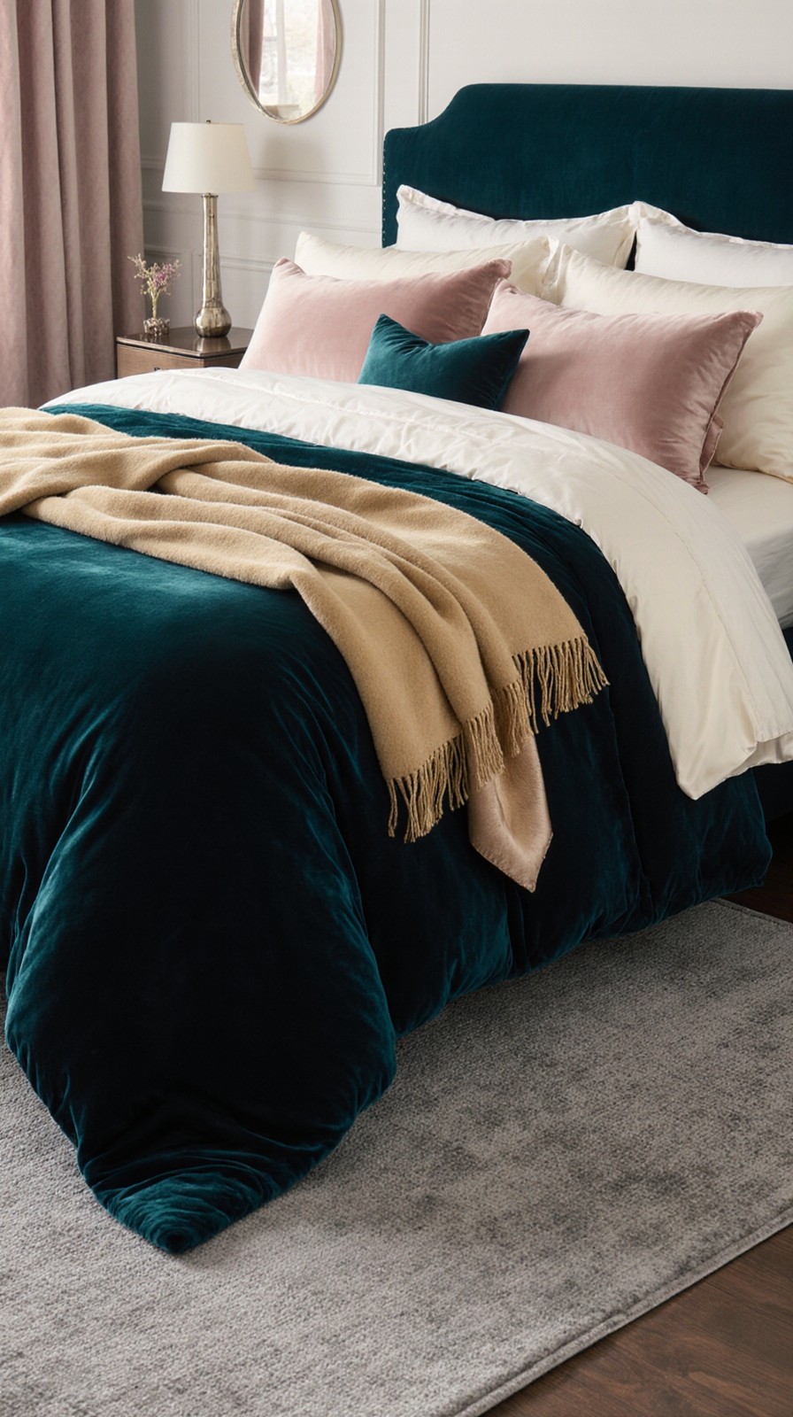 luxurious bedding fabric essentials