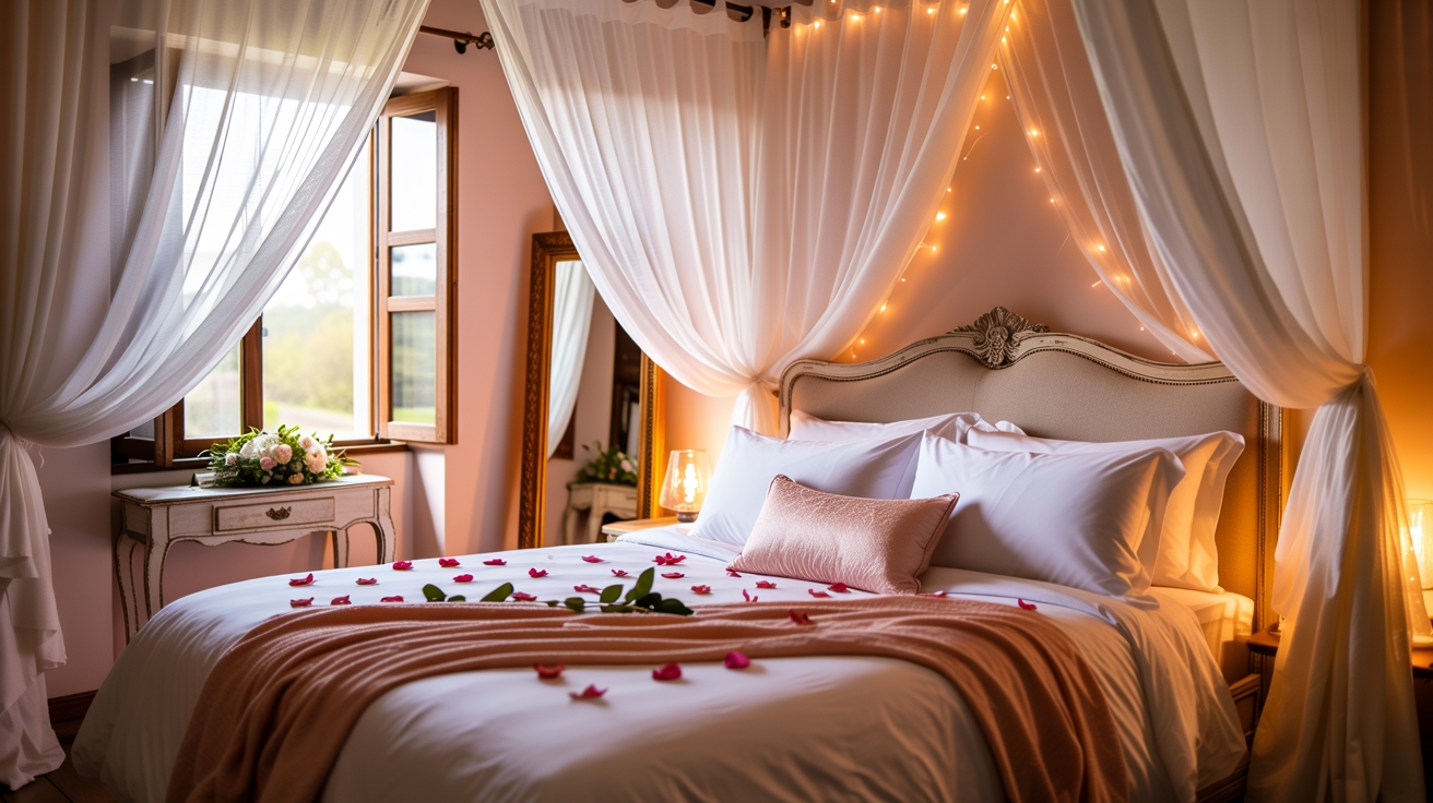 romantic bedroom ideas for newlyweds