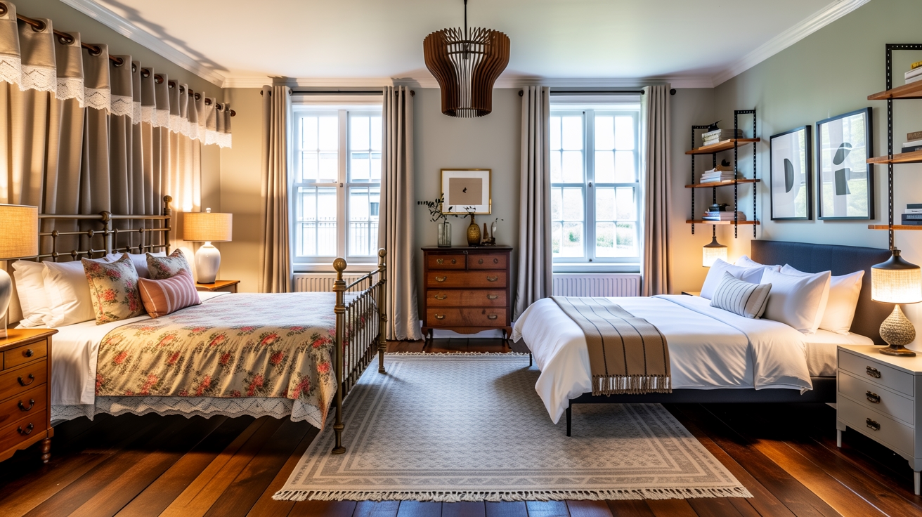 stylish shared bedroom solutions