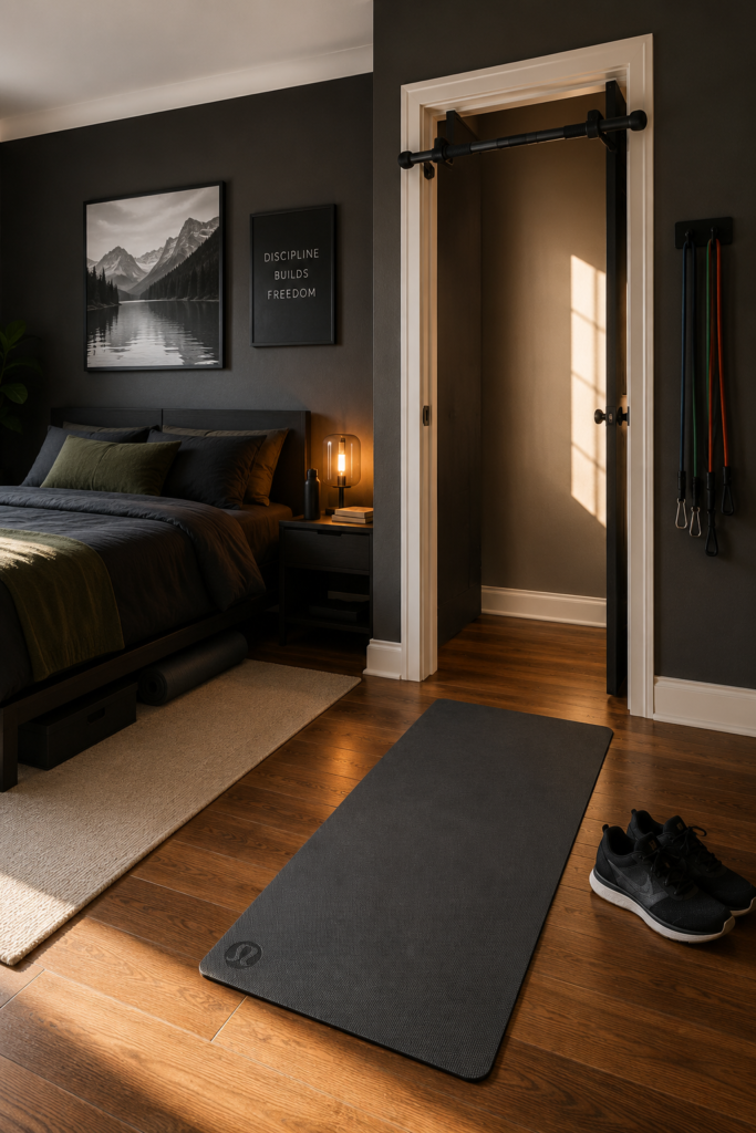 Why a Bedroom Gym Corner Works Better Than You Think